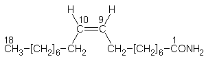 molecular structure of oleamide