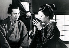 still from film  The Wife of Seishu Hanaoka